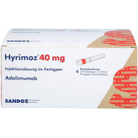HYRIMOZ 40 mg Inj.-Lösung im Fertigpen, 6x0.8 ml, CC Pharma GmbH