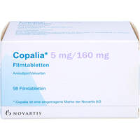 COPALIA 5 mg/160 mg Filmtabletten, 98 st, Docpharm GmbH