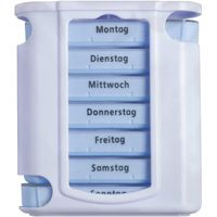 7-Tage-Tablettenbox 12.8 cm x 11.2 cm x 4.2 cm, 1 st, Lifemed GmbH