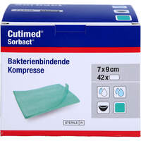 CUTIMED Sorbact Kompressen 7x9 cm, 42 st, 1001 Artikel Medical GmbH