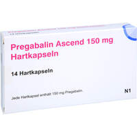 Pregabalin Ascend 150 mg Hartkapseln, 14 Stk., Ascend GmbH