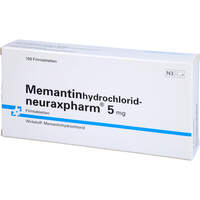 Memantinhydrochlorid-neuraxpharm 5 mg Filmtabl., 100 st, neuraxpharm Arzneimittel GmbH