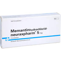Memantinhydrochlorid-neuraxpharm 5 mg Filmtabl., 100 st, neuraxpharm Arzneimittel GmbH
