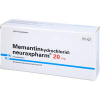 Memantinhydrochlorid-neuraxpharm 20 mg Filmtabl., 100 st, neuraxpharm Arzneimittel GmbH