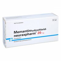 Memantinhydrochlorid-neuraxpharm 20 mg Filmtabl., 100 st, neuraxpharm Arzneimittel GmbH
