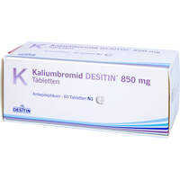 Kaliumbromid Desitin 850 mg Tabletten, 60 st, Desitin Arzneimittel GmbH