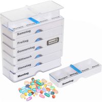 Medikamentendosierer 7 Tage PREMIUM, 1 st, Sanicura Medical GmbH