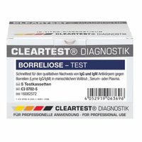 Cleartest Borreliose (Lyme IgG / IgM), 5 st, Diaprax GmbH