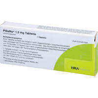 Pidana 1.5 mg Tabletten, 1 st, kohlpharma GmbH
