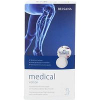 BELSANA med cotton A-D Gr.S wei&szlig; 36-38, 2 st, Belsana Medizinische Erzeugnisse