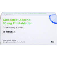 Cinacalcet Ascend 60 mg Filmtabletten, 28 Stk., Ascend GmbH