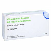 Cinacalcet Ascend 60 mg Filmtabletten, 28 Stk., Ascend GmbH