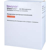Tovanor Breezhaler 44 ug Hartkaps.m.Plv.z.Inhal., 3x30 st, Abacus Medicine A/S