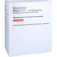 Tovanor Breezhaler 44 ug Hartkaps.m.Plv.z.Inhal., 3x30 st, Abacus Medicine A/S
