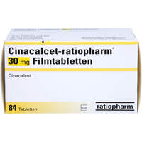 Cinacalcet-ratiopharm 30 mg Filmtabletten, 84 st, ratiopharm GmbH