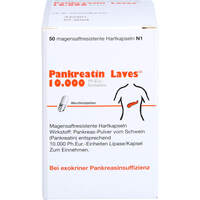 Pankreatin Laves 10.000 Ph.Eur.-Einheiten, 50 Stk., Laves-Arzneimittel GmbH