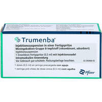 Trumenba Injektionssuspen.i.e.Fertigspritze, 1 st, Eurimpharm Arzneimittel GmbH