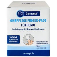 Canosept Ohrpflege Finger-Pads f&uuml;r Hunde, 50 st, ARDAP CARE GmbH