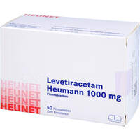 Levetiracetam Heumann 1000 mg FTA NET, 50 Stk., Heunet Pharma GmbH