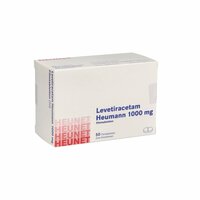Levetiracetam Heumann 1000 mg FTA NET, 50 Stk., Heunet Pharma GmbH