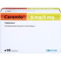 CARAMLO 8 mg/5 mg Tabletten, 98 Stk., Orifarm GmbH