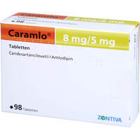 CARAMLO 8 mg/5 mg Tabletten, 98 Stk., Orifarm GmbH