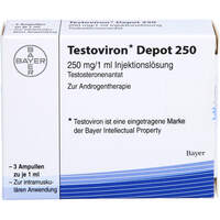 Testoviron Depot 250 Injektionslösung, 3x1 ml, kohlpharma GmbH