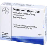 Testoviron Depot 250 Injektionslösung, 3x1 ml, kohlpharma GmbH