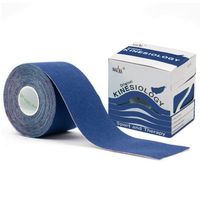 Nasara Kinesiotape 5cmx5m dunkelblau, 1 st, Mikros GmbH