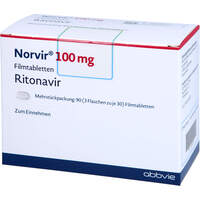 NORVIR 100 mg Filmtabletten, 90 st, Fd Pharma GmbH