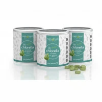 Chlorella Bio 100% pur a 400mg Tabletten vegan, 3x120 Gramm, Amazonas Naturprodukte Handels GmbH