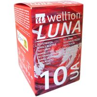 Wellion LUNA Harns&auml;ureteststreifen, 10 st, MED TRUST GmbH & Co. KG