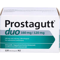 Prostagutt duo 160 mg/120 mg, 120 st, Dr.Willmar Schwabe GmbH & Co. KG