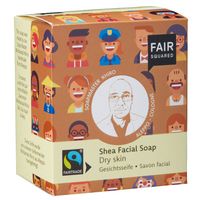 FAIR SQUARED Gesichtsseife Shea Dry Skin, 2x80 g, Ecoaction GmbH
