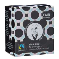 FAIR SQUARED Black Facial Soap, 2x80 g, Ecoaction GmbH