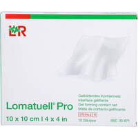 LOMATUELL Pro 10x10 cm steril, 10 st, C P C medical GmbH & Co. KG