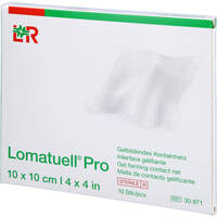 LOMATUELL Pro 10x10 cm steril, 10 st, C P C medical GmbH & Co. KG