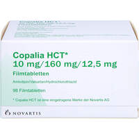 COPALIA HCT 10 mg/160 mg/12.5 mg Filmtabletten, 98 st, Docpharm GmbH