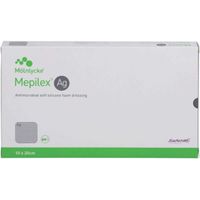 MEPILEX Ag Schaumverband 10x20 cm steril, 5 st, Docpharm GmbH