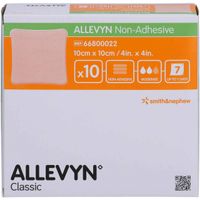 ALLEVYN non Adhesive 10x10 cm Wundverband, 10 st, Smith & Nephew GmbH