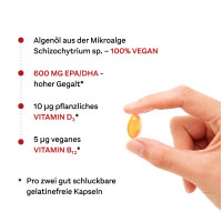 Doppelherz Omega-3 Pflanzlich system, 120 st, Queisser Pharma GmbH & Co. KG