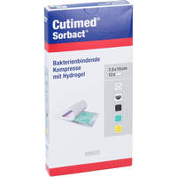 CUTIMED SORBACT GEL KOMPRESSEN 7.5X15 CM, 12 Stk., Avitamed GmbH