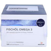 Fischöl Omega 3, 2x120 Stk., Medicom Pharma GmbH