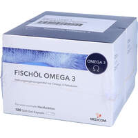 Fischöl Omega 3, 2x120 Stk., Medicom Pharma GmbH