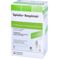 Spiolto Respimat 2.5 ug/2.5 ug Hub wiederverwendb., 1x4,0 ml, kohlpharma GmbH