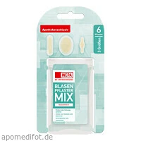 WEPA Blasenpflaster Mix 3 Größen, 6 Stück, Wepa Apothekenbedarf GmbH & Co. KG