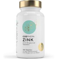 Cosphera Zink 25 mgTabletten, 365 st, Ayursana GmbH