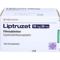 Liptruzet 10 mg/20 mg Filmtabletten, 100 st, Eurimpharm Arzneimittel GmbH