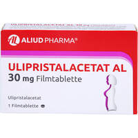 Ulipristalacetat AL 30 mg Filmtablette, 1 st, Aliud Pharma GmbH