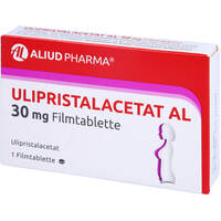 Ulipristalacetat AL 30 mg Filmtablette, 1 st, Aliud Pharma GmbH